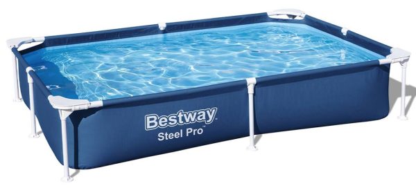 Basen stelażowy Bestway 56401 (221x150x43 cm)