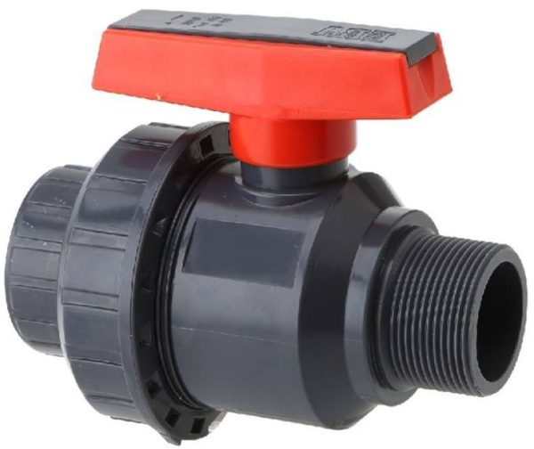 Zawór kulowy Era 20 mm z gwintem zewnętrznym 1/2"