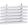 Kratka przelewowa do basenu Aquaviva Classik z połączeniem podwójnym 295x25mm - obrazek 2