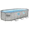 Basen stelażowy Bestway Rattan 56716 (549х274х122 cm) z filtrem wkładowym, drabinką i pokrywą - obrazek 2