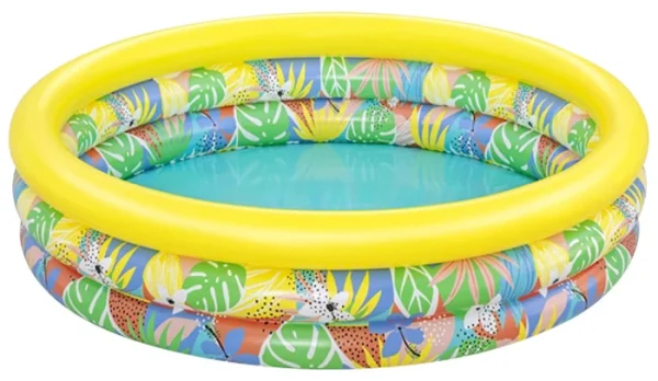 Basen dmuchany dla dzieci Bestway 51203 (168x38 cm) Kwiatowy raj