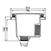Odpływ denny do basenów betonowych Hayward 3252PAK2 2" (zestaw 2 szt.) - obrazek 2