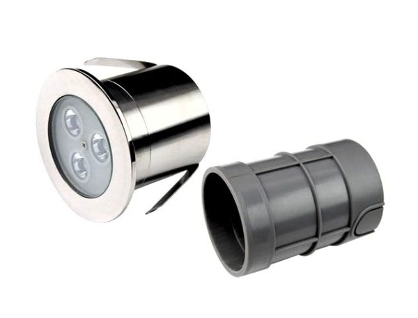 Lampa LED do basenu Aquaviva HJ-RC-SS75, 3LED 6 W RGB + elementy montażowe