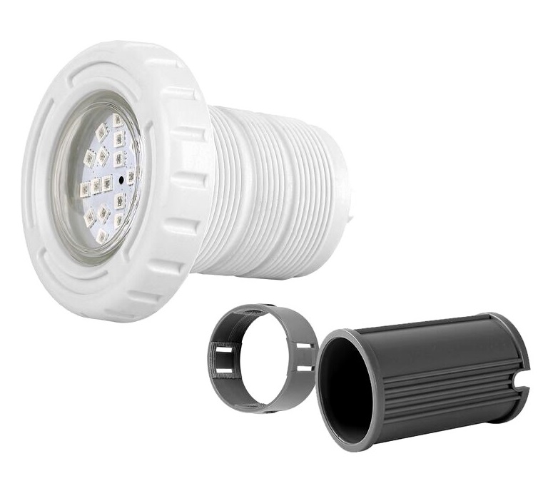 Lampa LED do basenu Aquaviva HJ-FG-PC95-2S, 5 W RGB + elementy montażowe - obrazek 2