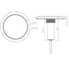 Lampa LED do basenu Aquaviva LED227C 252LED (21 W) Biały - obrazek 3