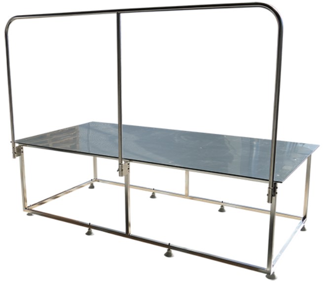 Ochronna barierka do platformy podnoszącej dno basenu Golfinho E5267.VR1 Eco (100х100 cm)