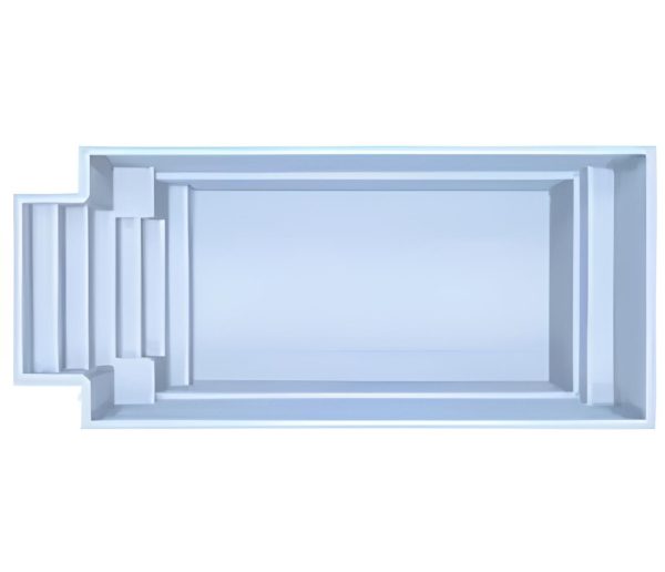 Basen poliestrowy Power Group BAHAMA XL (720x320x155 cm)