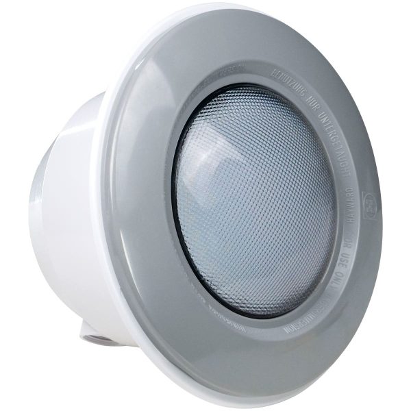 Lampa LED do basenu Hayward PAR56 CrystaLogic, Cool white (6500K), szara, folia