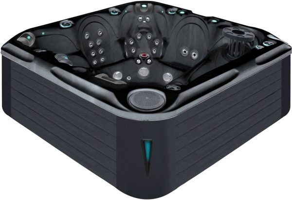 Jacuzzi z hydromasażem Passion Spas Admire (230х230х91 cm), czarna perła
