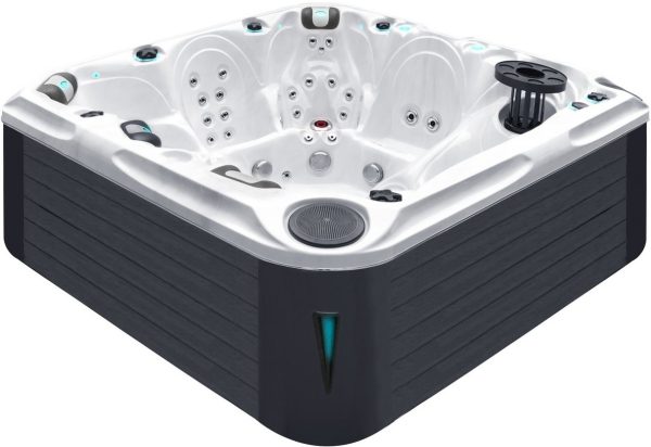 Jacuzzi z hydromasażem Passion Spas Admire (230х230х91 cm), srebrno-biały