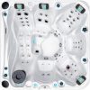Jacuzzi z hydromasażem Passion Spas Admire (230х230х91 cm), srebrno-biały - obrazek 2