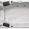 Jacuzzi z hydromasażem Passion Spas Aquatic 5 (580x228x155 cm), srebrno-biały - obrazek 2