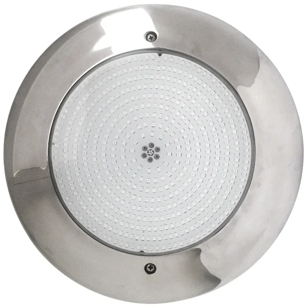 Lampa LED do basenu Aquaviva HT201S 252LED (18 W) RGB stalowy + elementy montażowe