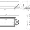 Basen poliestrowy Roma Line (720x310x155 cm) - obrazek 2