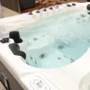 Jacuzzi z hydromasażem Passion Spas Fitness 1 Deep (400x228x152 cm), srebrno-biały - obrazek 3
