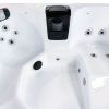 Jacuzzi z hydromasażem Passion Spas Flame (190х190х81 cm), srebrno-biały - obrazek 3