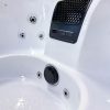Jacuzzi z hydromasażem Passion Spas Flame (190х190х81 cm), srebrno-biały - obrazek 2