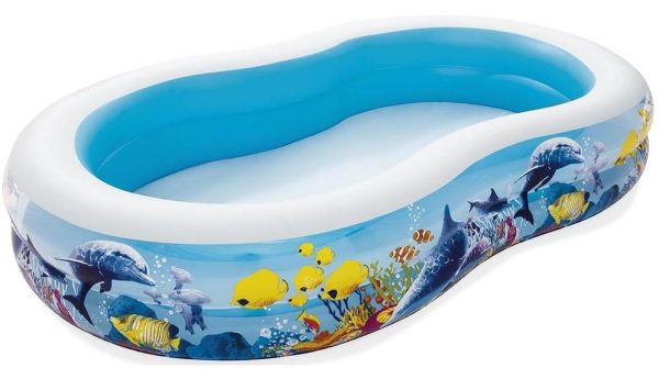 Basen dla dzieci dmuchany Bestway 54118 (262x157x46 cm)