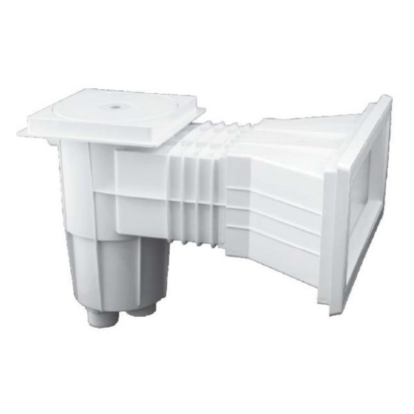 Skimmer do basenów foliowych Emaux EM0140-SV Wide, wstawki mosiężne