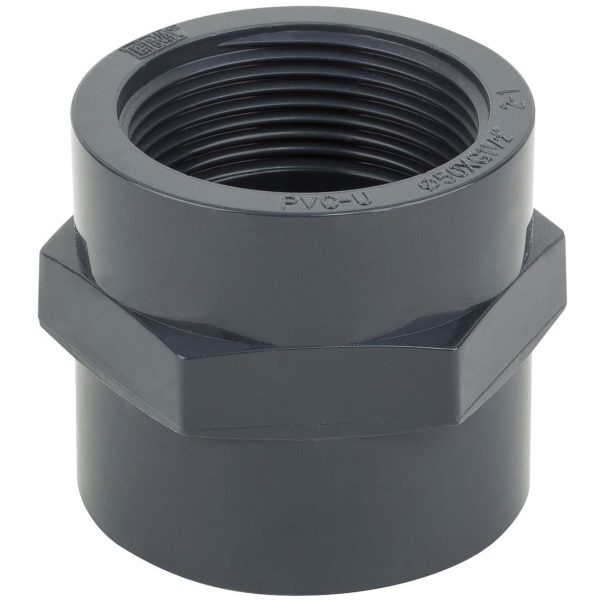 Mufa PVC Era US01163х2", z gwintem wewnętrznym d63х2"