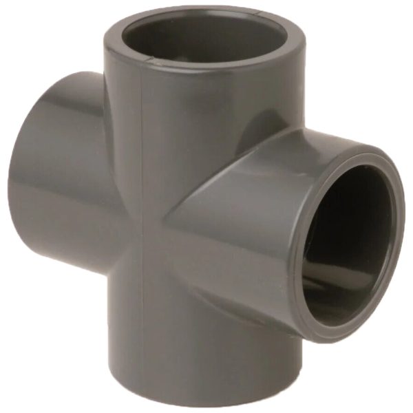 Czwórnik PVC-U Era US01832, d32 mm