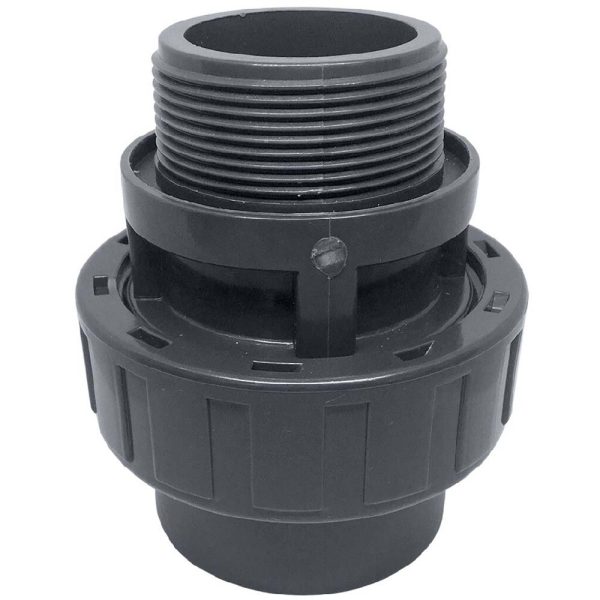 Mufa PVC Era UU00263 składana z gwintem zewnętrznym, d63х2"