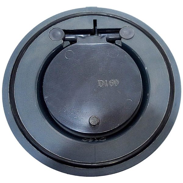Zawór zwrotny PVC Era międzykołnierzowy (250 mm), bez kołnierzy