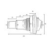 Skimmer do basenu Kokido Olimpic K001WBX/LX/W Standard uniwersalny (biały) - obrazek 3
