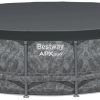 Basen stelażowy Bestway Grey 561KC (549х132 cm) z filtrem piaskowym, pokrywą i drabinką - obrazek 3