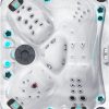 Jacuzzi z hydromasażem Passion Spas Happy (213х175х83 cm), srebrno-biały - obrazek 2
