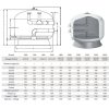 Filtr piaskowy do basenu Hayward HCFF40752WVA FA Bobbin (25-34 m³/h, D1050) - obrazek 2