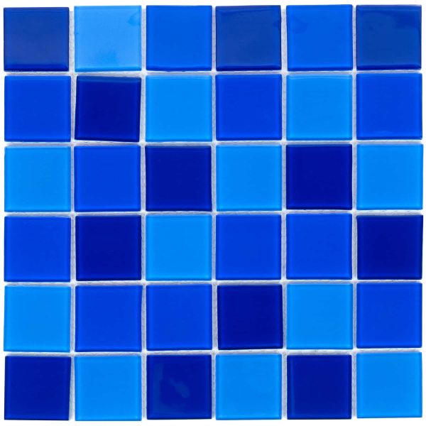 Mozaika szklana Aquaviva Cristall Dark Blue (48 mm)