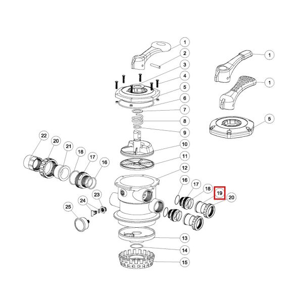 Adapter do zaworu MPV-01 1.5"
