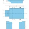 Basen poliestrowy Power Group RIO (450x242x135 cm) - obrazek 3
