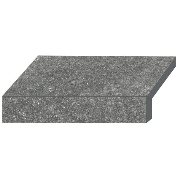 Płytka basenowa brzegowa typu L Aquaviva Stellar Grey, 600x345x50 (20) mm