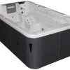 Jacuzzi z hydromasażem Passion Spas Aquatic 1 Eco (400x228x126 cm), srebrno-biały - obrazek 2