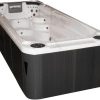 Jacuzzi z hydromasażem Passion Spas Aquatic 2 (600x228x126 cm), srebrno-biały - obrazek 2