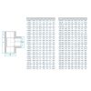 Trójnik PVC-U Era UST02250х110 redukcyjny, d250х110 mm - obrazek 2