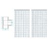 Trójnik PVC-U Era UST0275x63 redukcyjny, d75х63 mm - obrazek 2