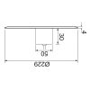 Lampa LED do basenu Aquaviva HJ-WM-SS229, 252LED 18 W NW, pod beton - obrazek 3