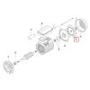 Wirnik wentylatora silnika elektrycznego pompy Kripsol KAN/KT/KAL/KL/KRF/KRB/BC/BCP/BCG/BCPG/BF/BB MEC112 (RMOT0003.06R) - obrazek 2