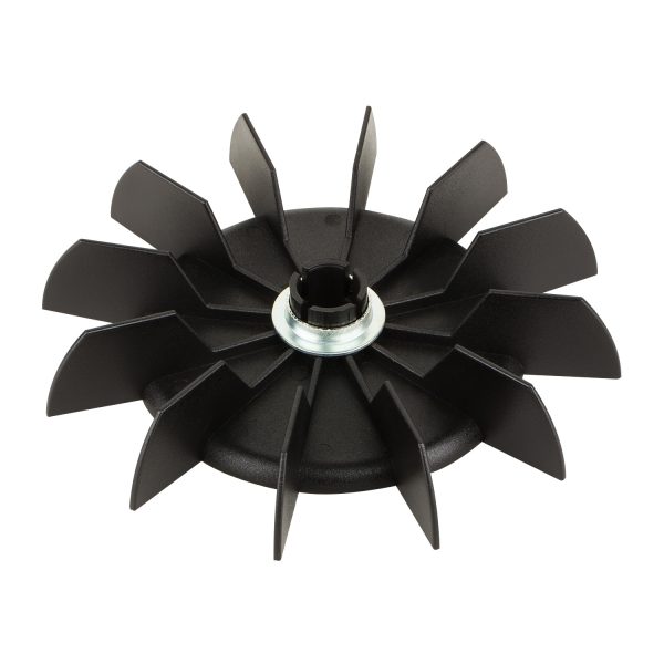 Wirnik wentylatora silnika pompy Kripsol KAN/KT/KTB/KAL/KL/KRF/KRB/BC/BCP/BCG/BCPG/BF/BB, MEC132 (RMOT0003.07R)